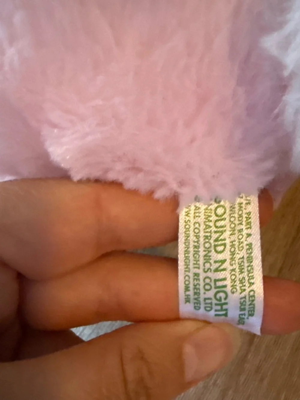 Plush Pink Bunny with Yellow Flower Pacifier Holder - Kids Accessories